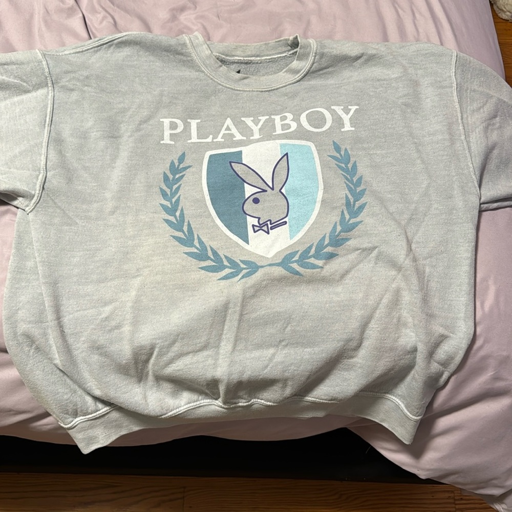 cute playboy crew neck